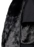 Detail View - Click To Enlarge - MS MIN - Faux fur panel wool-cashmere coat