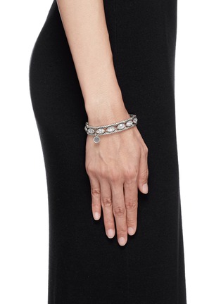 Figure View - Click To Enlarge - PHILIPPE AUDIBERT - 'Mandy' crystal elastic bracelet