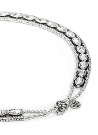 Detail View - Click To Enlarge - PHILIPPE AUDIBERT - 'Mandy' crystal rope bead necklace