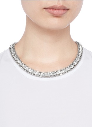 Figure View - Click To Enlarge - PHILIPPE AUDIBERT - 'Mandy' crystal rope bead necklace