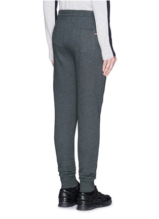 Back View - Click To Enlarge - MONCLER - Cotton French terry sweatpants