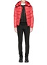 Figure View - Click To Enlarge - MONCLER - 'Hymalay' quilted hood down jacket