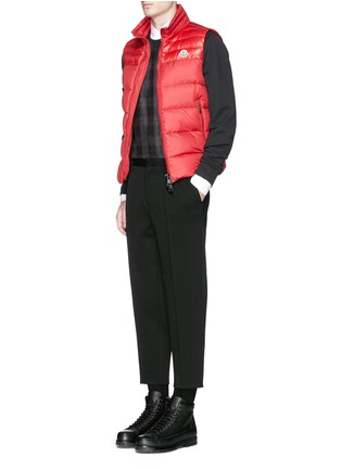Figure View - Click To Enlarge - MONCLER - 'Dupres' quilted down vest