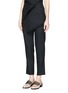 Front View - Click To Enlarge - 3.1 PHILLIP LIM - Fringe wrap front wool pants