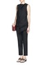 Figure View - Click To Enlarge - 3.1 PHILLIP LIM - Fringe wrap front wool pants
