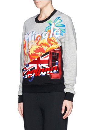 Front View - Click To Enlarge - 3.1 PHILLIP LIM - Tourist logo embroidery sweatshirt