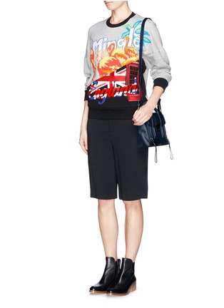 Figure View - Click To Enlarge - 3.1 PHILLIP LIM - Tourist logo embroidery sweatshirt