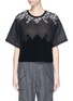Main View - Click To Enlarge - 3.1 PHILLIP LIM - Floral lace embroidery silk T-shirt