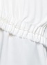 Detail View - Click To Enlarge - 3.1 PHILLIP LIM - Asymmetric overlay lace waistband T-shirt