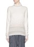 Main View - Click To Enlarge - 3.1 PHILLIP LIM - Drop needle mohair turtleneck sweater