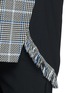 Detail View - Click To Enlarge - 3.1 PHILLIP LIM - Twill panel Glen plaid mock neck top