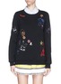 Main View - Click To Enlarge - MARKUS LUPFER - 'Colour Circus Embroidery' sweatshirt