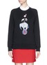 Main View - Click To Enlarge - MARKUS LUPFER - 'Circus Pile-Up' appliqué Anna sweatshirt