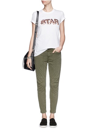 Figure View - Click To Enlarge - MARKUS LUPFER - 'Star Sequin' Kate T-shirt