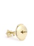 Detail View - Click To Enlarge - LOQUET LONDON - 14k yellow gold shooting star single earring - Make a Wish