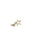 Main View - Click To Enlarge - LOQUET LONDON - 14k yellow gold shooting star single earring - Make a Wish