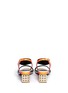 Back View - Click To Enlarge - NICHOLAS KIRKWOOD - 'Leda' stud prism heel patent leather sandals