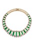 Main View - Click To Enlarge - BUCCELLATI - Sapphire jade 18k gold bib necklace
