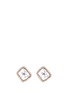 Main View - Click To Enlarge - MONIQUE PÉAN - Diamond 18k yellow gold earring