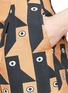 Detail View - Click To Enlarge - CHICTOPIA - Geometric face print bloomer shorts