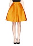 Main View - Click To Enlarge - CHICTOPIA - Pleat flare silk skirt