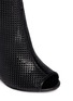 Detail View - Click To Enlarge - ASH - June perforated leather wedge ankle boots