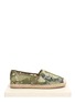 Main View - Click To Enlarge - VALENTINO GARAVANI - Lace espadrille slip-ons