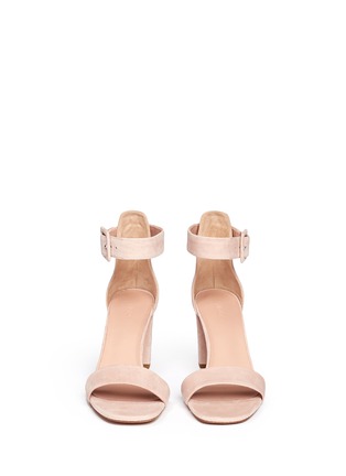 Front View - Click To Enlarge - VINCE - 'Blake' suede sandals