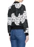 Back View - Click To Enlarge - ALICE & OLIVIA - 'Felisa' floral guipure lace bomber jacket