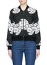 Main View - Click To Enlarge - ALICE & OLIVIA - 'Felisa' floral guipure lace bomber jacket