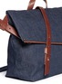 Detail View - Click To Enlarge - SEVENTY EIGHT PERCENT - 'Gustav' denim messenger bag