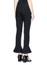 Back View - Click To Enlarge - ISABEL MARANT - 'Hunter' flared cuff slim fit pants