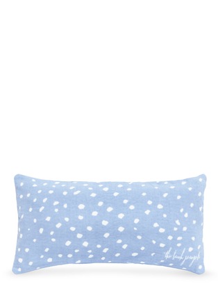 Main View - Click To Enlarge - THE BEACH PEOPLE - 'Escape' inflatable insert polka dot print beach cushion