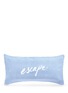 Figure View - Click To Enlarge - THE BEACH PEOPLE - 'Escape' inflatable insert polka dot print beach cushion