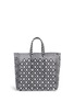 Detail View - Click To Enlarge - TRUSS - Medium top handle diamond pattern woven PVC tote