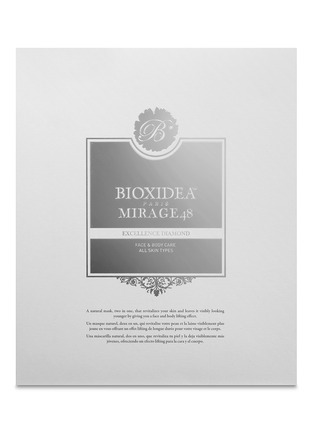 Main View - Click To Enlarge - BIOXIDEA - Mirage 48 Excellence Diamond Face & Body Care Mask 3-piece pack