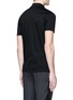 Back View - Click To Enlarge - LANVIN - Embroidered patch polo shirt