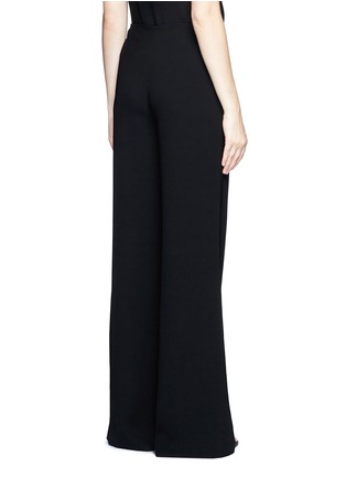 Back View - Click To Enlarge - THEORY - 'Simonne' admiral crepe wide leg pants