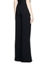 Back View - Click To Enlarge - THEORY - 'Simonne' admiral crepe wide leg pants