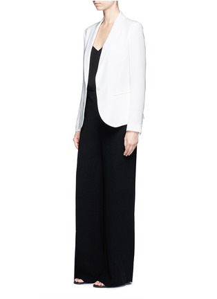 Figure View - Click To Enlarge - THEORY - 'Simonne' admiral crepe wide leg pants