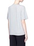 Back View - Click To Enlarge - STELLA MCCARTNEY - 'Falabella' chain cutout neck T-shirt