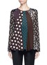 Main View - Click To Enlarge - LANVIN - Mix patchwork print silk top