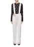 Main View - Click To Enlarge - LANVIN - Techno twill suspender pants