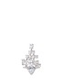 Main View - Click To Enlarge - CZ BY KENNETH JAY LANE - Cubic zirconia free-swing ring