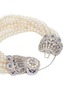 Detail View - Click To Enlarge - CZ BY KENNETH JAY LANE - Cubic zirconia pavé freshwater pearl bracelet