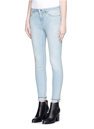 Front View - Click To Enlarge - ACNE STUDIOS - 'Skin 5' stretch cotton skinny jeans