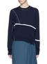 Main View - Click To Enlarge - ACNE STUDIOS - 'Anya Patch' mercerised cotton sweater