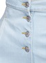 Detail View - Click To Enlarge - ACNE STUDIOS - 'Kady' asymmetric hem denim skirt