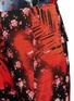 Detail View - Click To Enlarge - ACNE STUDIOS - 'Olexa' sakura print cropped flare pants