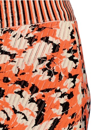 Detail View - Click To Enlarge - ACNE STUDIOS - 'Jami Flower' splatter floral jacquard knit skirt